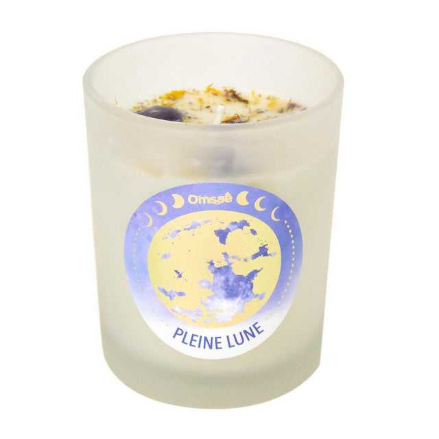 BOUGIE PARFUMÉE PLANTES & CRISTAUX PLEINE LUNE