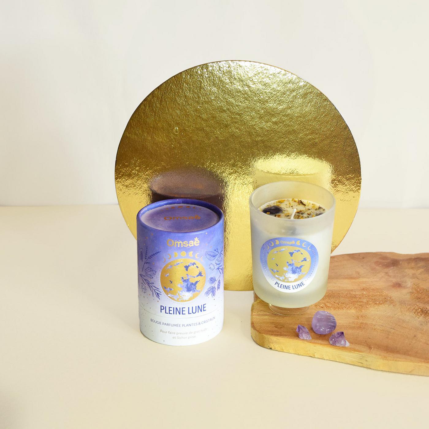 Bougie parfumée rituel pleine lune