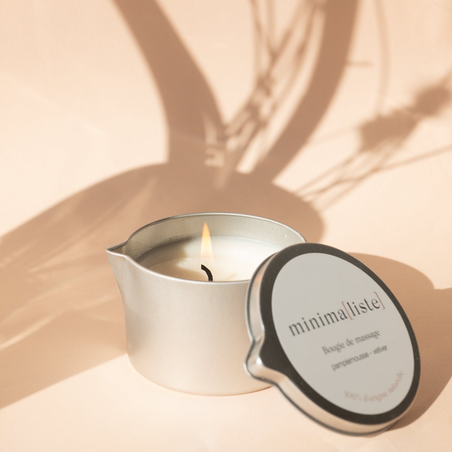 Bougie pour massage corps de la marque minimaliste