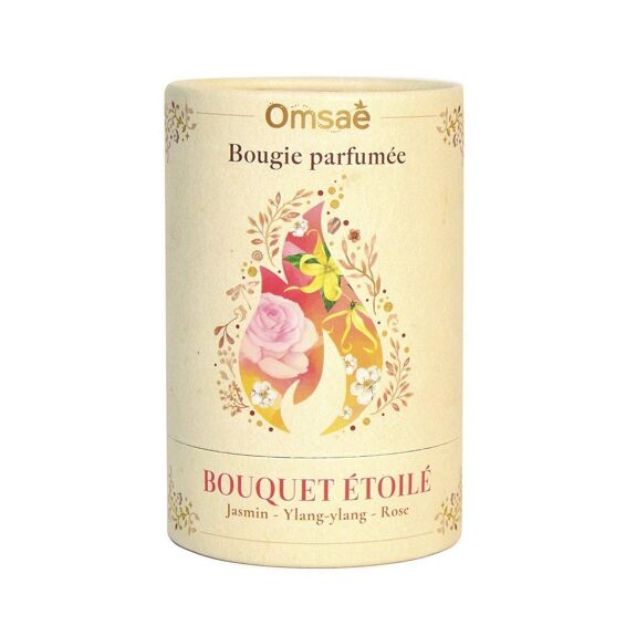 BOUGIE PARFUMÉE BOUQUET ÉTOILÉ