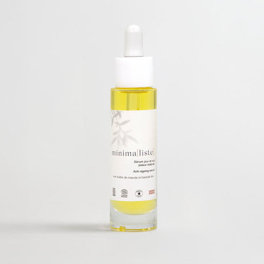 SÉRUM JOUR ET NUIT PEAUX MATURES 30ML MINIMALISTE