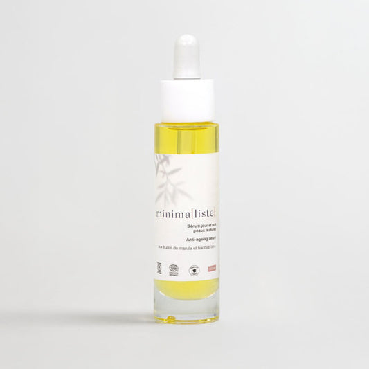 SÉRUM JOUR ET NUIT PEAUX MATURES 30ML MINIMALISTE