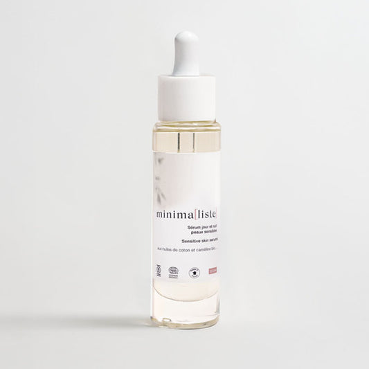 SÉRUM JOUR ET NUIT PEAUX SENSIBLES 30ML MINIMALISTE