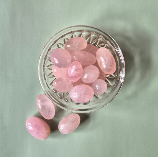 PIERRE ROULÉE DE QUARTZ ROSE - Amour & Réconfort