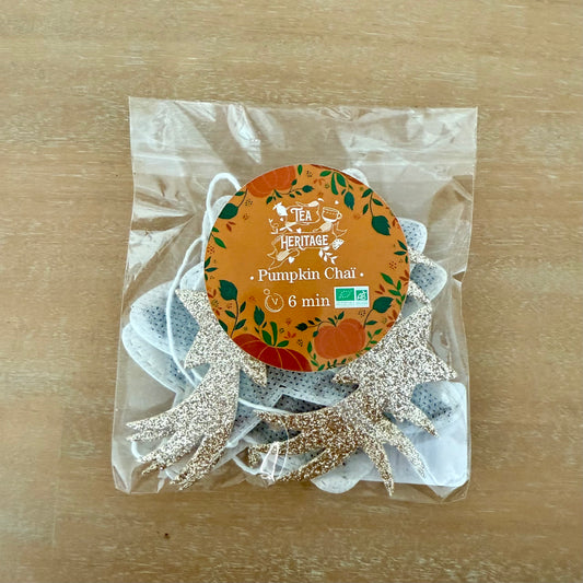 Thé noir bio Pumpkin Chaï — 5 sachets étoile